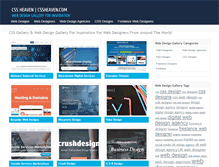 Tablet Screenshot of cssheaven.com